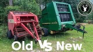 We Bought A New Baler! John Deere 535 With Netwrap!