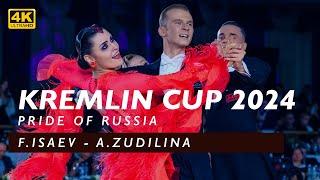 SLOW FOXTROT | Isaev - Zudilina | FINAL | Professional Ballroom | Kremlin Cup 2024 | 4K