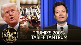 Trump Threatens Europe with 200% Champagne and Wine Tariff, Congress Faces Government Shutdown