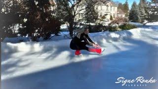 The Magic of Outdoor Skating | Skating in Nature with Signe Ronka