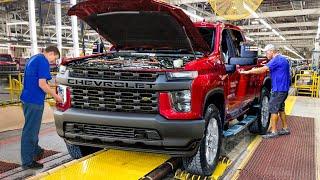 Tour of US Best Mega Factory Producing Brand New Chevrolet Silverado Trucks