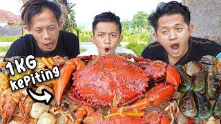 MUKBANG KEPITING BESAR DAN SEAFOOD SAUS PADANG