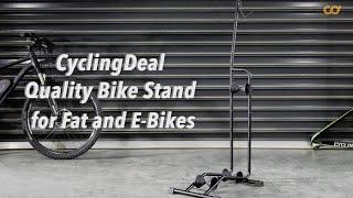 CyclingDeal Quality Bike Stand for Fat and E-Bikes CD-KT95EF