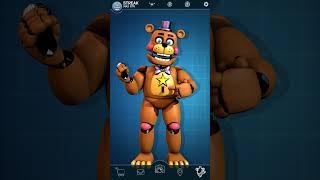 Rockstar Freddy FNaF Workshop & Voice Line Animation