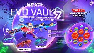 NEXT EVO VAULT EVENT, 7TH ANNIVERSARY EVENT FREE FIRE 2024  | FREE FIRE NEW EVENT | FF NEW EVENT