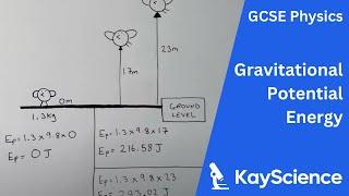 Calculating Gravitational Potential Energy - GCSE Physics | kayscience.com