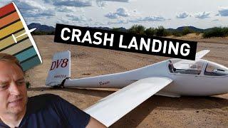 Glider Crash Landing: Instructor Reacts!