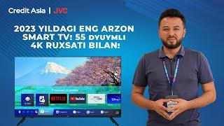 2023 YILDAGI ENG ARZON SMART TV! 55 dyuymli 4K RUXSATI BILAN!!