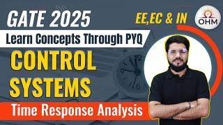 CONTROL SYSTEMS | Time Response Analysis | Previous Year Questions #gate2025 #gatequestions