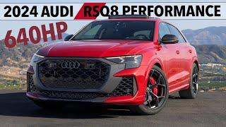 REVEAL! 2024 AUDI RSQ8 PERFORMANCE - MOST POWERFUL ICE AUDI EVER - All details, sounds and more