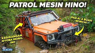 NISSAN PATROL SBC GARAGE REVIEW! USING HINO ENGINE FOR OFFROAD EXPEDITION.