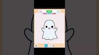 Drawing Ghost in Speed Draw ROBLOX ️ #speeddrawing #art #speeddraw