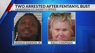 2 arrested after dozens of fentanyl pills found in Malakoff home