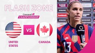 Concacaf Women's Championship 2022 Flash Zone | Alex Morgan from United States