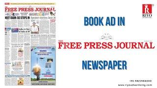 Advertise in The Free Press Journal Newspaper | Free Press Journal Ad Agency  | Call- 9821984000.