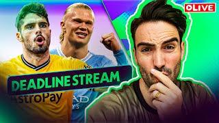 GW26 DEADLINE STREAM | TIME TO TAKE HITS? | DARWIN & JOTA REPLACEMENTS