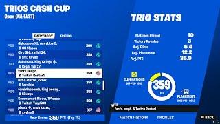 HOW WE QUALIFIED TRIO CASH CUP FINALS  | leeph