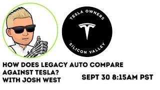 How does Tesla compare against Legacy Auto?