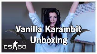 CSGO Knife Unboxing VANILLA KARAMBIT