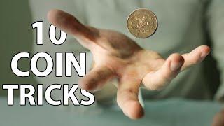 10 IMPOSSIBLE Coin Tricks Anyone Can Do | Revealed