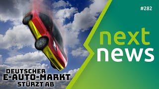 nextnews: E-Auto-Zulassungen stürzen ab, Laden günstiger & schneller, BMW i4 Facelift, Elli, TÜV