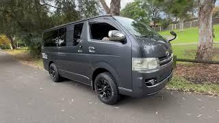 Hiace Super GL 4WD 2008 Mint Condition For Sale s/n 6288 @ www.EdwerdLees.com.au