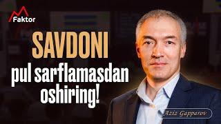 Savdoni pul sarflamasdan oshiring | Savdoni oshirishda tahlilning o'rni | MFaktor