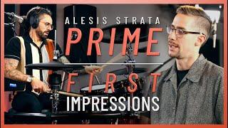 Alesis Strata Prime | First Impressions w/ @COOP3RDRUMM3R #alesis #strataprime #edrums