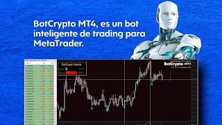 BotCrypto MT4  es un bot inteligente de trading automático para MetaTrader 4. BTCUSD
