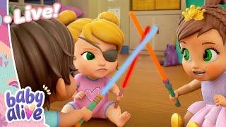  LIVE: Baby Alive Official  The Babies Sci-Fi Battle  Family Kids Cartoons Livestream |