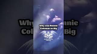 Why was Ronnie Coleman so big || Ronnie Coleman || BodybuildingFrenzy #bodybuilding #shorts