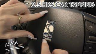 ASMR * 2.5 Hours of Car Tapping & Scratching!!  * Talking Compilation * ASMRVilla