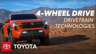 Toyota's 4WD Systems & Drivetrain Technologies Explained | Toyota