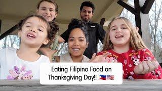 Filipino Food on Thanksgiving Day