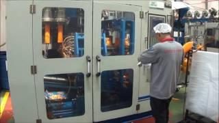 20L Three Layer & Jerry Can blow molding machine running in Malaysia 2014 (43)