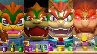 Evolution of Bowser's Big(ger) Blast in Mario Party Games (1999 - 2021)