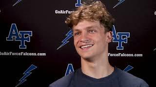 Patrick Hoopes reacts to winning pommel at Olympic Trials