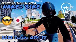 SPORTBIKE OWNER REACTS TO A NAKED BIKE | 2023 SUZUKI GSX-8S REVIEW | JAPAN MOTOVLOGS | EP #1