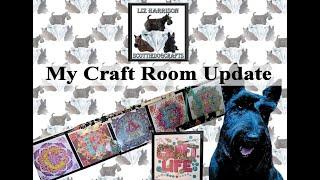 Diamond Painting | My Craft Room | Update on Rearrange /Tidy Up | Its getting there