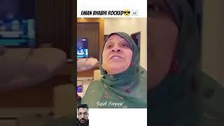 Rajab butt shocked emaan bhabhi rocked  #rajabfamily #shorts #funny