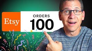 Fastest Way To Get First 100 Etsy Sales in 2024