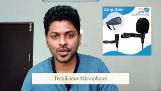 Techlicious 3.5 mm Clip Microphone For YouTubers  | Tech Unboxing and Initial Review