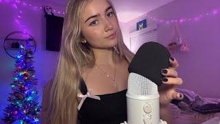 ASMR Very Fast and Aggressive Mic Triggers- Mic Pumping, Swirling, Scratching, Etc!