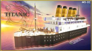 Titanic | NO CC | Sims 4 Titanic Build | The Sims 4 Speed Build 2020 | #sims4speedbuilds