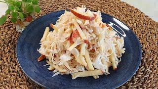 양배추 사과는 무조건 이렇게 드세요! -10kg 감량 초간단 다이어트 레시피 cabbage apple diet recipe