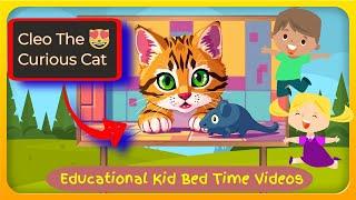 New Educational Kids Audio Story Cleo Curious the Cat