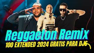 100 REGGAETONES Remix GRATUITOS  Versiones Nuevas 2024 Vol 5