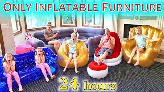 Only Inflatable Furniture for 24 Hours!!!