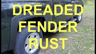 DREADED FENDER RUST SOLVED on our 2013 Chevrolet Silverado Crew Cab - with FENDER FLARES