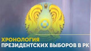 Хронология президентских выборов в Казахстане